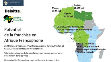 Créer sa franchise au Maghreb et en Afrique. Webinar Gratuit le 21 janvier